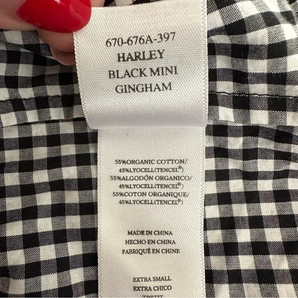 Rails Gingham Blouse - Picture 5 of 5
